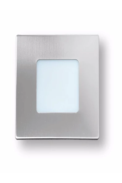 sekizgen led Kare 3 Watt Ledli Günışığı Koridor Ve Adım Aydınlatma Yerli Imalat - Resim 5