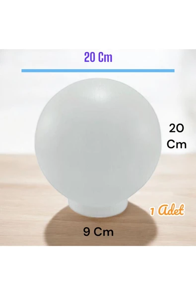 fullreyon 20'lik Karpuz Lamba, Birinci Kalite PVC Glop, Bahçe Aplikleri Yedek Parçası, 20 Cm Çapında PVC Küre