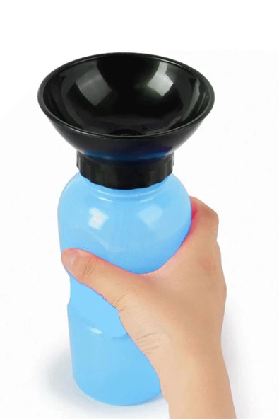 fullreyon Mavi Renk, Valfli, Bileklikli Kedi, Köpek Seyahat Suluğu, Çok Kaliteli Evcil Hayvan Seyahat Suluğu - 2