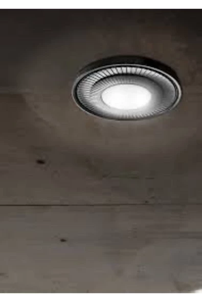 ECONA Full Reyon 20w Antrasit Sıva Üstü Led Armatür/3000k-g.ışığı/2000 Lumen/a - Resim 5