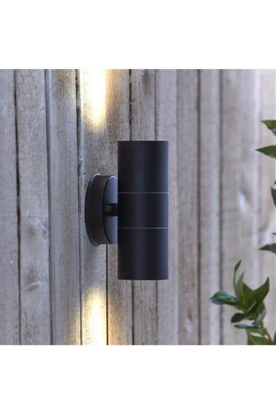 fullreyon Dekoratif Çift Yönlü Gu10 Duy Led Aplik, Modern Armatür, Modern Bahçe Duvar Apliği (Ampuller Hariç) - Resim 2