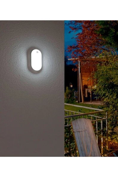 fullreyon 20 Watt GÜNIŞIĞI Ledli Nemli Alan, Dış Mekan, Bahçe, Banyo, Teras, Balkon, Kamelya, Veranda Apliği - 7