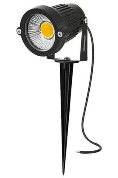fullreyon Elektrikle Çalışır, 5 Watt Günışığı Kazıklı Bahçe Armatürü, Çim, Çiçek, Ağaç Aydınlatma Led Armatür - 2