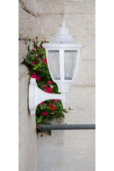 fullreyon 10 Watt Günışığı Ampullü Dekoratif  Bahçe Duvar Aydınlatma Armatürü, Bahçe, Teras, Balkon Apliği
