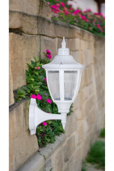 fullreyon 10 Watt Günışığı Ampullü Dekoratif  Bahçe Duvar Aydınlatma Armatürü, Bahçe, Teras, Balkon Apliği - 7