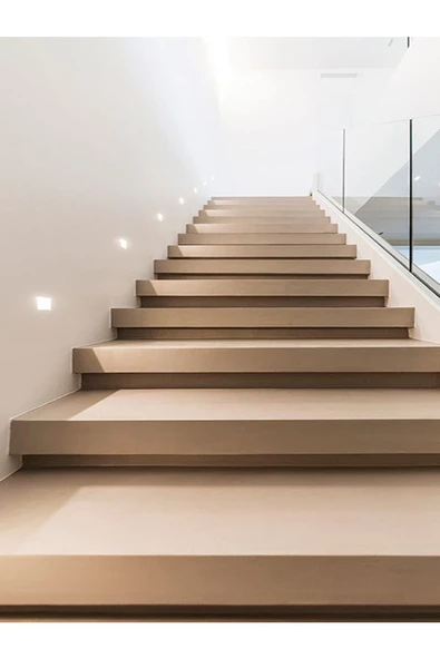 DOGOWOODS Akviva Mercan Led Basamak Armatürü Beyaz Işık - Resim 2