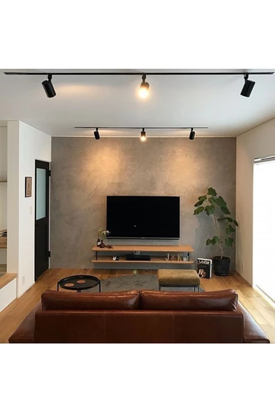 fullreyon 30 Watt Birinci Sınıf Siyah Kasa Ray Spot, 2700 Lümen Modern Ultra Kaliteli Ray Spot - 5