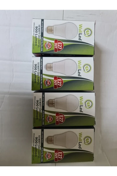 WALLLED Wall Led 10 W Beyaz Led Ampül 5'lipaket - 2