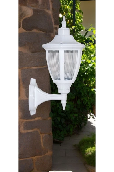 fullreyon 10 Watt Günışığı Ampullü Dekoratif  Bahçe Duvar Aydınlatma Armatürü, Bahçe, Teras, Balkon Apliği - 4