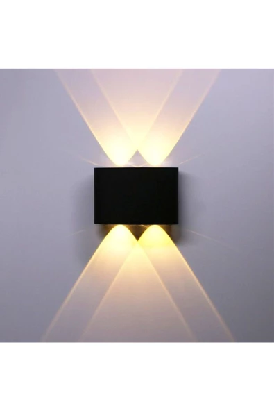 fullreyon 4 Watt GÜN IŞIĞI Ledli Dekoratif Işık Süzmeli İç ve Dış Mekan Lüx Aplik, Modern ve Şık Armatür - 7