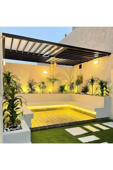 fullreyon 20 Watt GÜNIŞIĞI Ledli Nemli Alan, Dış Mekan, Bahçe, Banyo, Teras, Balkon, Kamelya, Veranda Apliği - 4