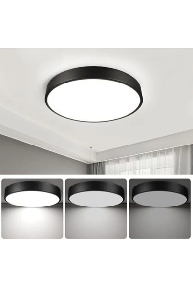 fullreyon 18 Watt YUVARLAK Metal Kasa 6500 Kelvin Ultra Kaliteli Sıva Üstü Led Tavan Armatürü, Sıva Üstü Panel - Resim 6