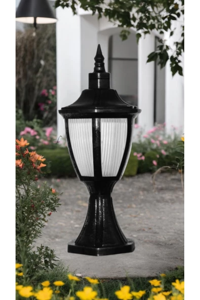 fullreyon E27 Duylu Dekoratif Set Üstü Armatür, Bahçe Duvar Aydınlatma Apliği, Bahçe Armatürü, Plastik Armatür - Resim 7