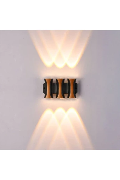 fullreyon 6 Watt Gün Işığı Ledli Dış Mekan, Bahçe, Teras, Balkon, Kamelya, Veranda Apliği, Bahçe Duvar Armatür