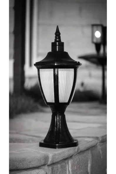 fullreyon E27 Duylu Dekoratif Set Üstü Armatür, Bahçe Duvar Aydınlatma Apliği, Bahçe Armatürü, Plastik Armatür - Resim 2