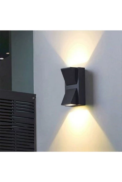 fullreyon Zeugma Elektirikle Çalışır Çift Taraflı, İç ve Dış Mekan, 6 Watt, Günışığı Led Armatür, Bahçe Apliği