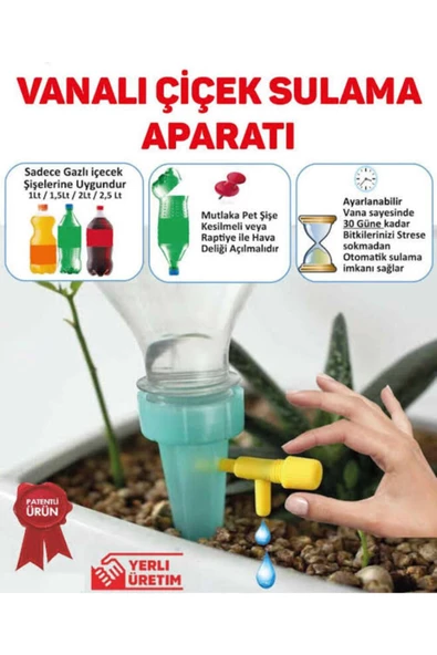 sumatic Çiçek Sulama Aparatı 15'li. - 4