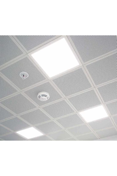 fullreyon 30 x 30 Cm Asma Tavan Led Artmatür, Beyaz Işık 24 Watt Klipin Tavan Lambası, Led Asma Tavan Lambası - Resim 3