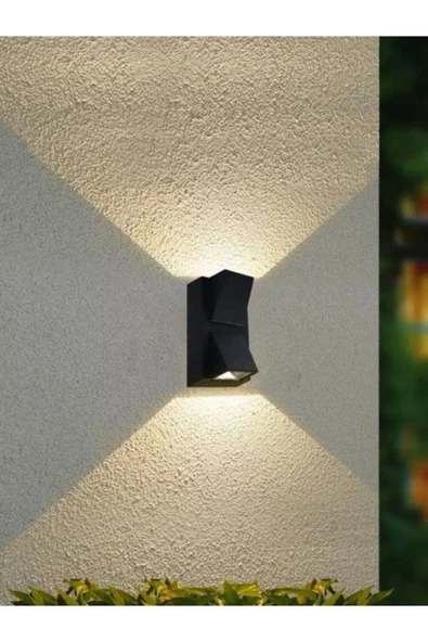 fullreyon Elektrikle Çalışır, 3000 Kelvin Günışığı 6 Watt Led Aplik, Bahçe, Balkon, Banyo, Teras, Duvar Aplik - 2
