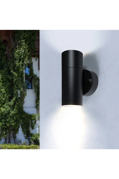 fullreyon 14 Watt BEYAZ Işık Led Aplik, İç ve Dış Mekan Modern Aplik, Çift Yönlü Duvar Armatürü, Modern Aplik