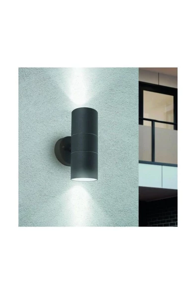fullreyon 14 Watt BEYAZ Işık Led Aplik, İç ve Dış Mekan Modern Aplik, Çift Yönlü Duvar Armatürü, Modern Aplik - 2