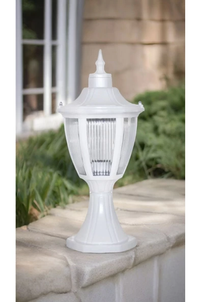 fullreyon 10 Watt Günışığı Ampullü Dekoratif Set Üstü Bahçe Aydınlatma Armatürü, Bahçe Duvar Aydınlatma Apliği - 7