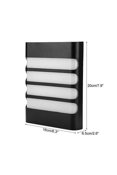 fullreyon 30 Watt Beyaz Işık Ledli Bahçe Balkon, Teras, Kamelya Apliği, Tavan Aplik, Duvar Aplik, Led Armatür - 4