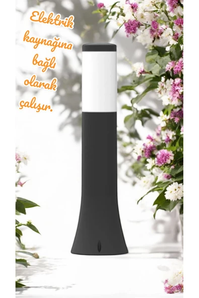 fullreyon 54 Cm Bahçe Duvar, Çim, Yürüyüş Yolu Armatürü, Bahçe Aydınlatma Apliği - 2