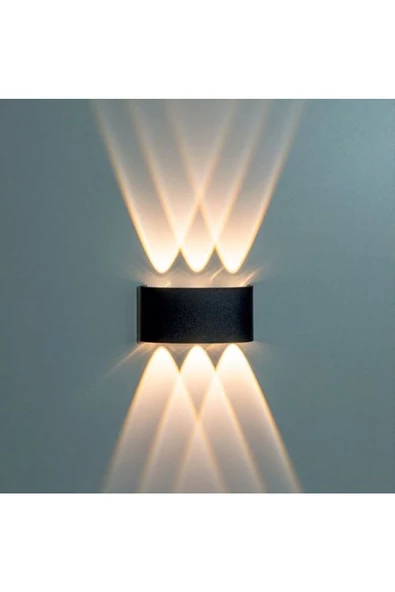 fullreyon Modern Işık Desenli, 10 Watt, Amber Işık, İç ve Dış Mekan, Bahçe, Salon, Balkon, Kafe, Bar Apliği - 4
