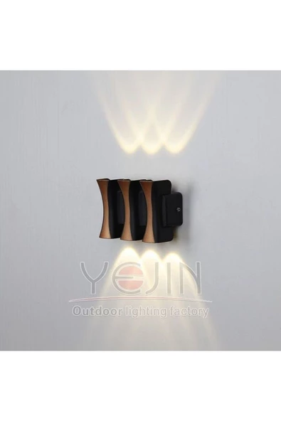 fullreyon 6 Watt Gün Işığı Ledli Dış Mekan, Bahçe, Teras, Balkon, Kamelya, Veranda Apliği, Bahçe Duvar Armatür - 2