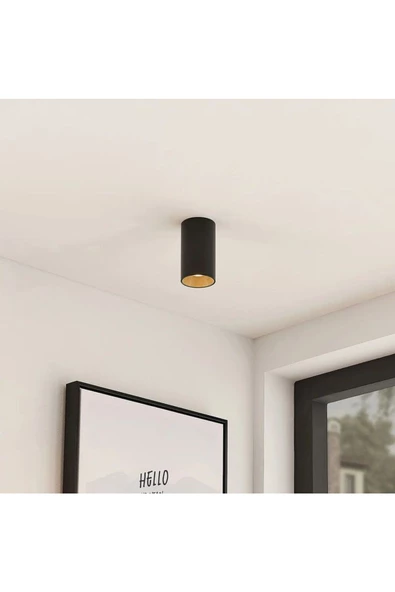 fullreyon 7 Watt AMBER IŞIK Gu10 Ledli, 10 Cm, Alüminyum Kasa Sıva Üstü Dekoratif Tavan Armatürü, Led Aplik - 2
