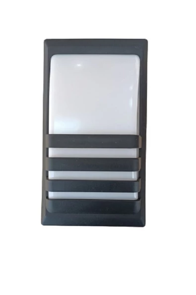 ECONA 24w Siyah Kasa Dış Mekan Led Aplik Elips Çerçeveli (6500k) - Resim 3