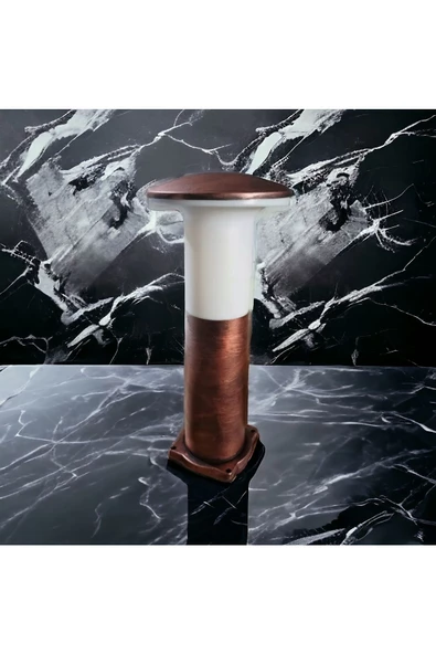 fullreyon 10 Watt Gün Işığı Bakır Eskitme Mantar Armatür, Bahçe Duvar, Çim, Yürüyüş Yolu, Set Üstü Aplik - 3