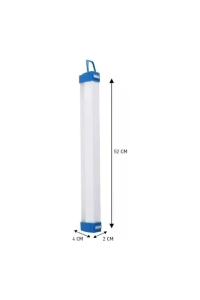fullreyon 52 CM, 20 Watt, USB Şarjlı Acil Yardım Modlu, Dimli, Tekne, Çadır, Tezgah Altı, Dolap İçi Armatür - 6