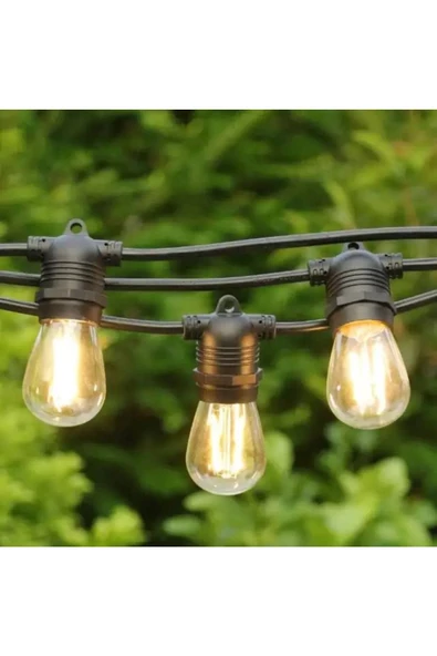 Horoz Elektrik 20 Duylu 10 Metre Organizasyon Düğün Bahçe Aydınlatması