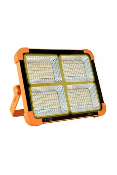 fullreyon Solar Powerbank, 200 Watt Güneş Enerjili, 4 Işık Modlu, SOS Çakar Işıklı Kampçı Balıkçı Çoban Feneri - 3
