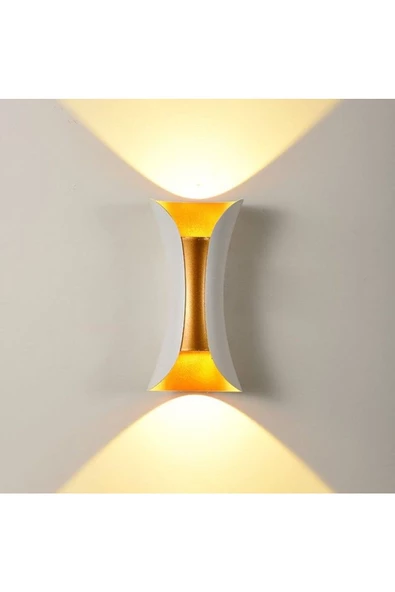 fullreyon 10 Watt Günışığı Ledli Dış Mekan, Bahçe, Balkon, Teras, Kamelya, Veranda Apliği, Dekoratif Led Aplik