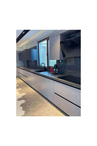 Laviyosa Mutfak Tezgah Altı Dolap Altı Priz Siyah Zemin Tekli Siyah Priz - 3