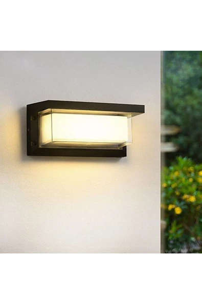 fullreyon 18 Watt Beyaz Işık Ledli Bahçe, Balkon, Teras, Kamelya, Veranda, Banyo, Duvar Apliği, Led Armatür - 2