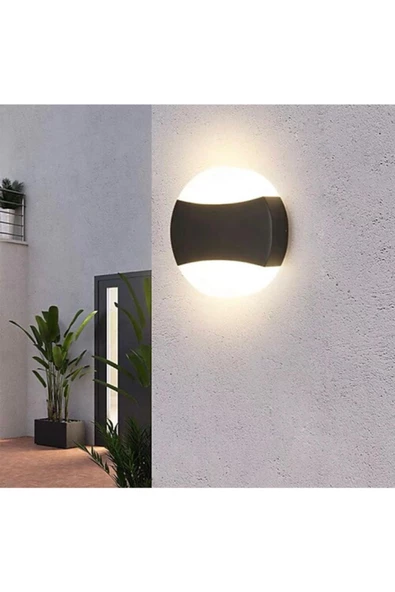 ECONA Full Reyon 18 Watt Gün Işığı Ledli Dekoratif Led Duvar Aplik, Iç Ve Dış Mekan Armatürü - 7