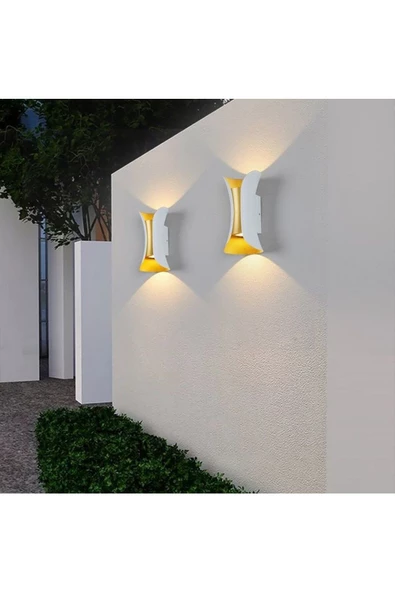 fullreyon Dekoratif Modern 10 Watt Gün Işığı Otel, Kafe, Bar, İşletme, Villa, Bahçe Duvar Aplik, Led Armatür - 4
