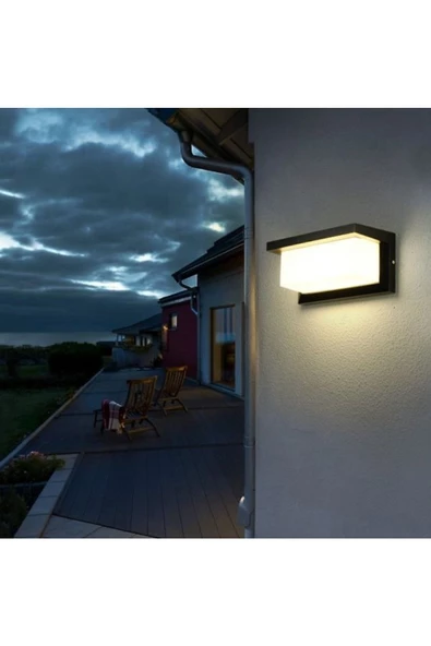 ECONA Full Reyon 18w Led Duvar Aplik Dış Mekan Günışığı 3000k - 7