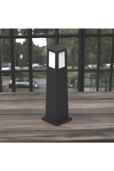 fullreyon 10 Watt Günışığı Ampullü, 50 Cm Set Üstü Aplik, Bahçe Duvar Armatürü, Çim, Çiçek, Bahçe Yolu Apliği - Resim 3