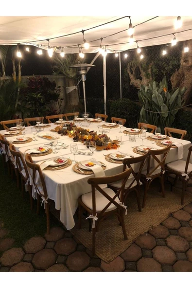 fullreyon 10 Metre, 20 Duy, 20 Adet 10 Watt Bahçe Aydınlatma - Resim 6