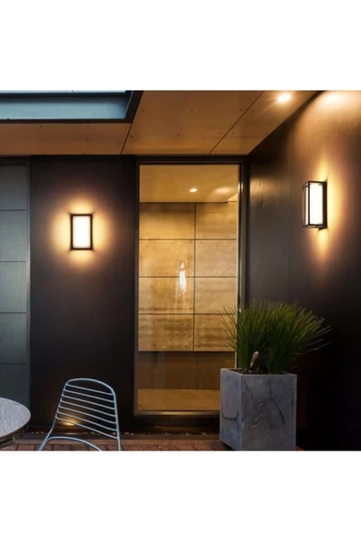 fullreyon 24 Watt Gün Işığı Modern İç ve Dış Mekan Led Aplik, Banyo, Teras, Veranda, Balkon, Kamelya Armatürü - Resim 3