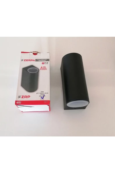 sekizgen led Çift Yönlü Aplik Siyah Gövde Ampulsüz Fiyattır - Resim 3