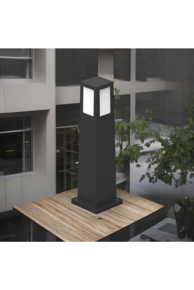 fullreyon 10 Watt Günışığı Ampullü, 50 Cm Set Üstü Aplik, Bahçe Duvar Armatürü, Çim, Çiçek, Bahçe Yolu Apliği - Resim 4