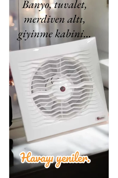fullreyon 150'lik, Ultra Kaliteli, Tak&Unut Banyo, Tuvalet, Kiler Aspiratörü, Hava Yeniler Koku Alır Aspiratör