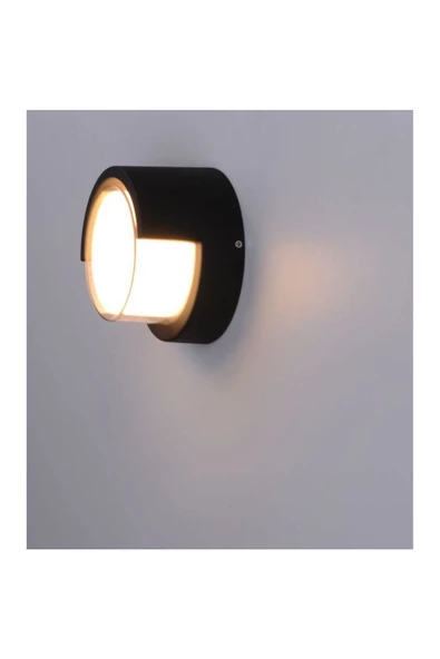 fullreyon Elektrikle Çalışır 6 Watt Günışığı Ledli Alüminyum Kasa Led Aplik  İç ve Dış Mekan Modern Armatür - Resim 2