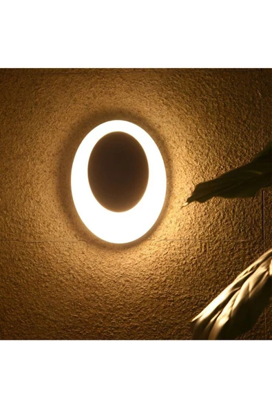 fullreyon Gün Işığı Ledli, 24 Watt Otel, Kafe, Pansiyon, Bahçe, Balkon, Salon, Teras, Kamelya Armatürü, Aplik - Resim 4